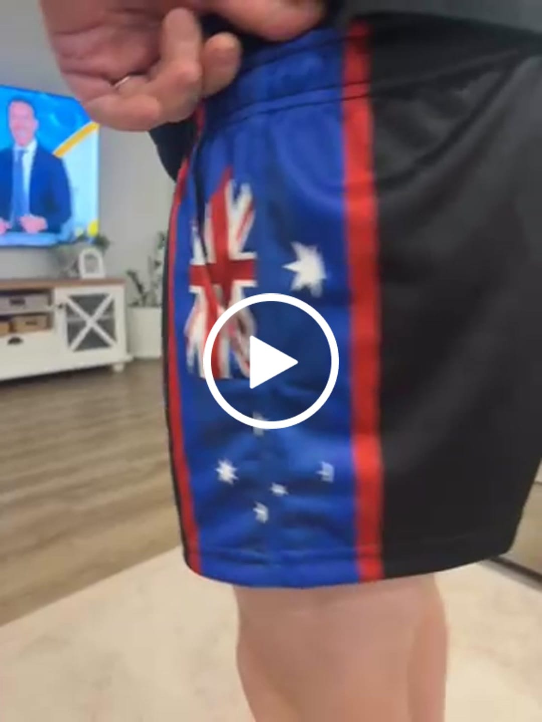 Customer video review of Big Chocky | Fit In Footy Shorts