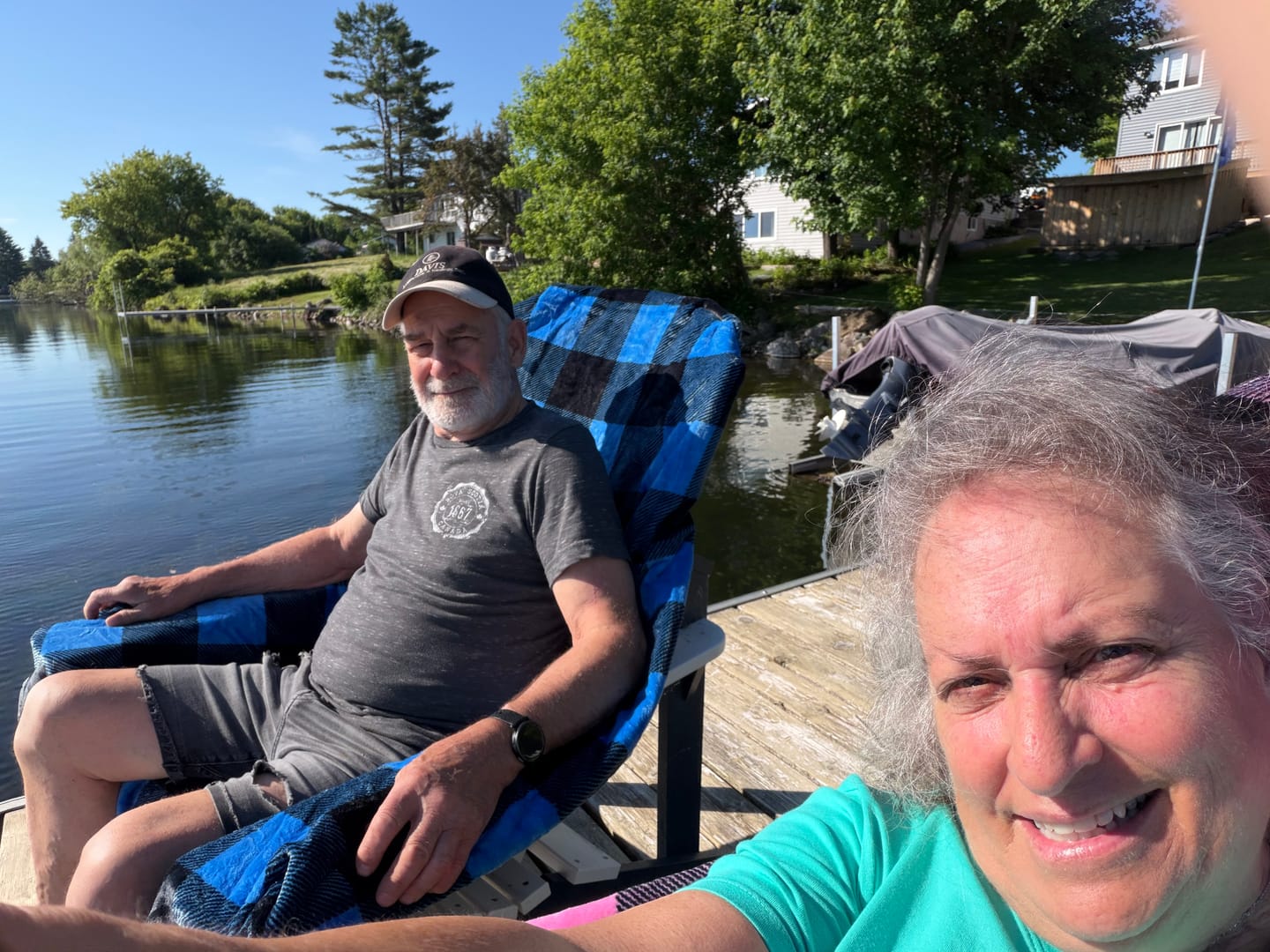 Customer photo review of The Chair Blanket