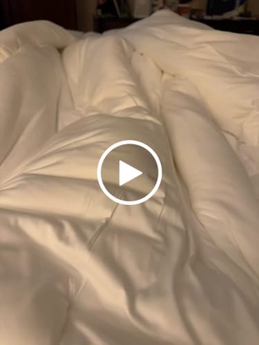 Customer video review of MarshMellow Comforter