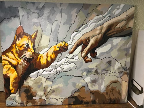 Customer photo review of Creation of the Cat