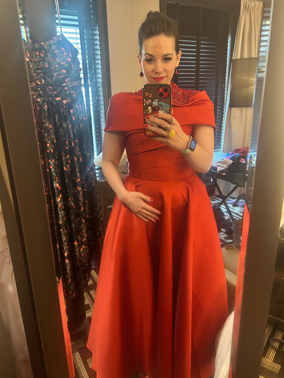 Customer photo review of Scarlet Gala Gown