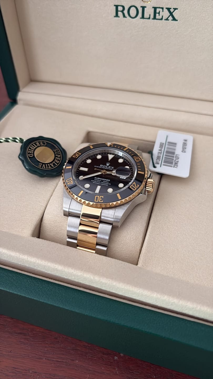 Customer photo review of Rolex Submariner Date 126613LN - Full-Set - 2025