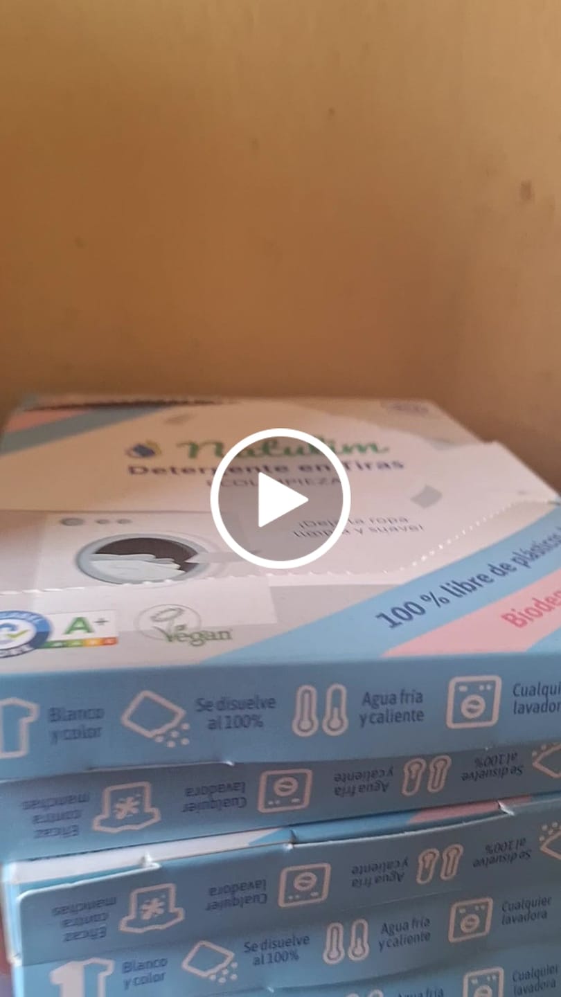 Customer video review of Eco-Tiras de lavar Natulim - 40 lavados