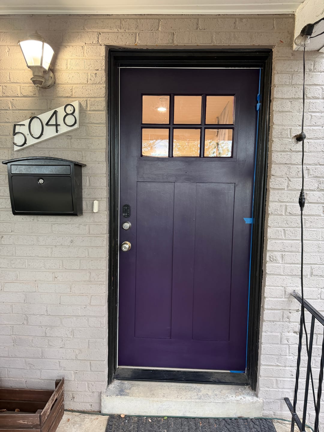 Customer photo review of Miracle Paint - Aubergine (32 oz.)