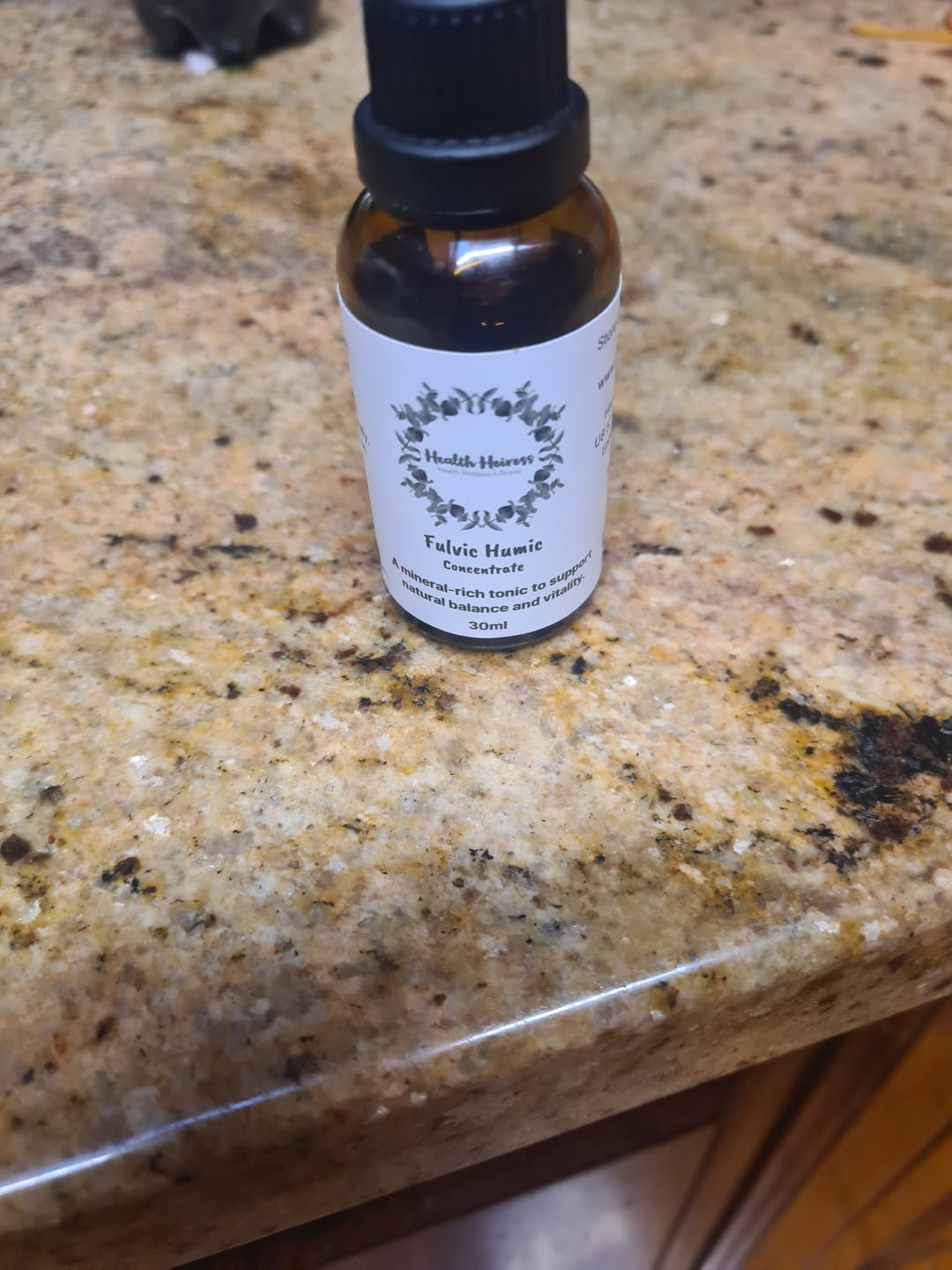 Customer photo review of Fulvic Humic Concentrate