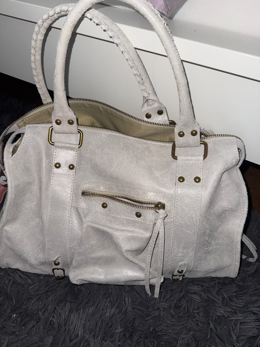 Customer photo review of It girl bag off white