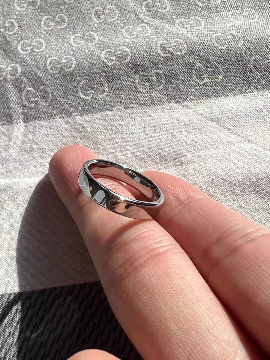 Customer photo review of No.75 Pure Rhenium Special Custom Dense Curved Ring