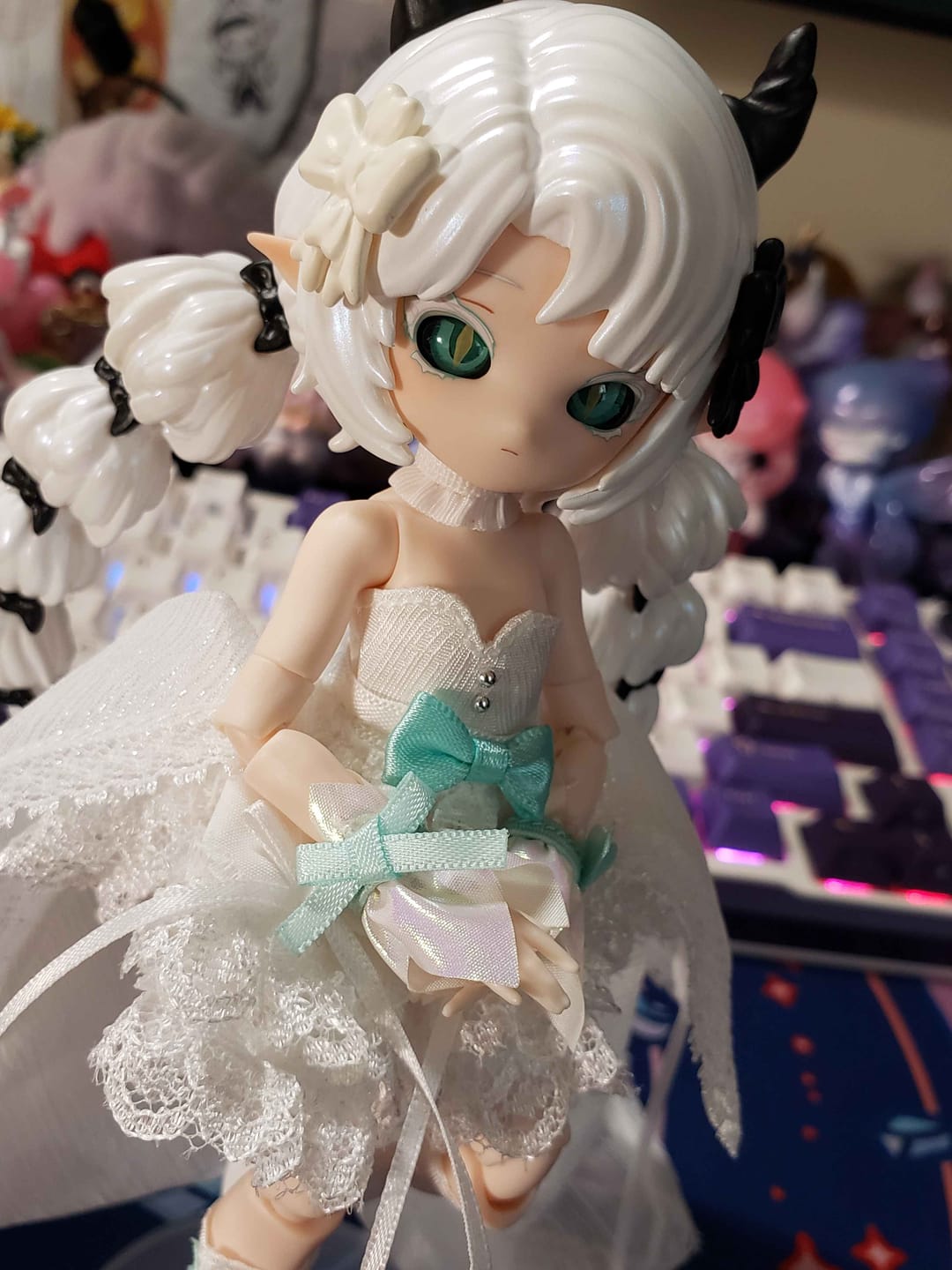 Customer photo review of Mushroom Mycelium Naming Series 1/12 Action Figure BJD Blind Box
