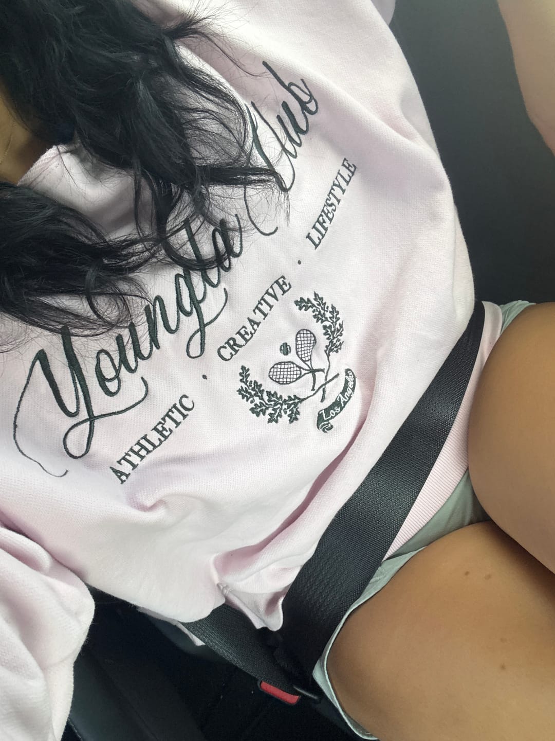 Customer photo review of W5158 - Off-shoulder Pullover
