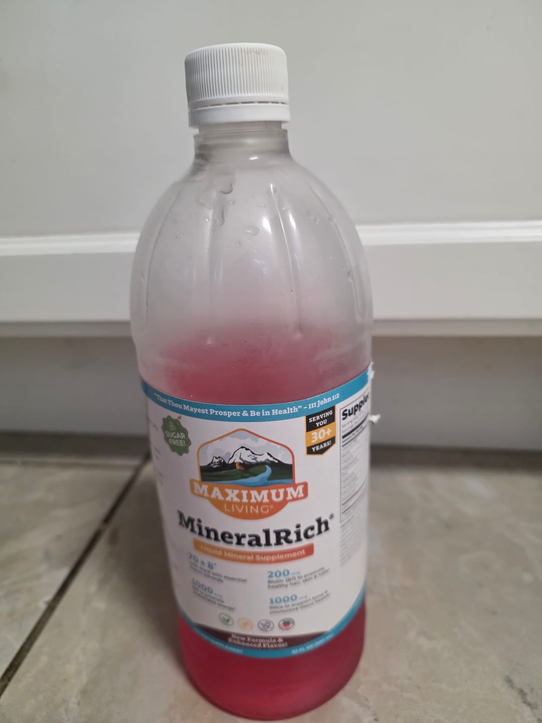 Customer photo review of MineralRich (Now Sugar-Free)