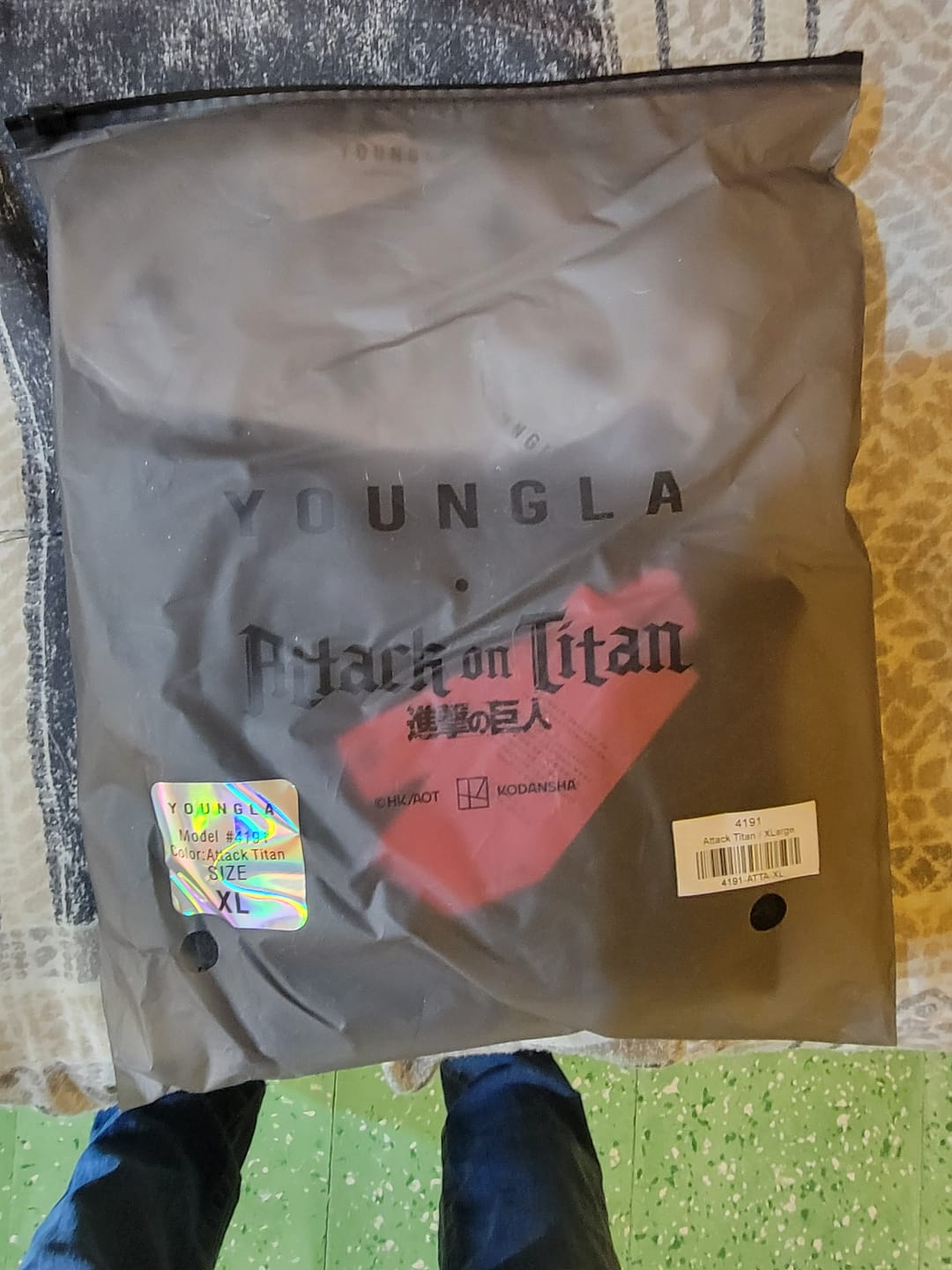 Customer photo review of 4191 - AOT©  x YLA Classic Tees