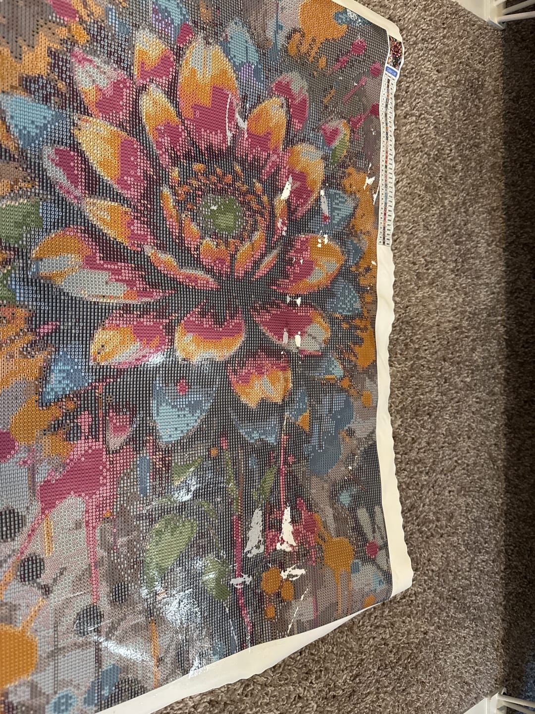 Customer photo review of Custom Diamond Painting Kits - Upload Any Image - Create Your Own