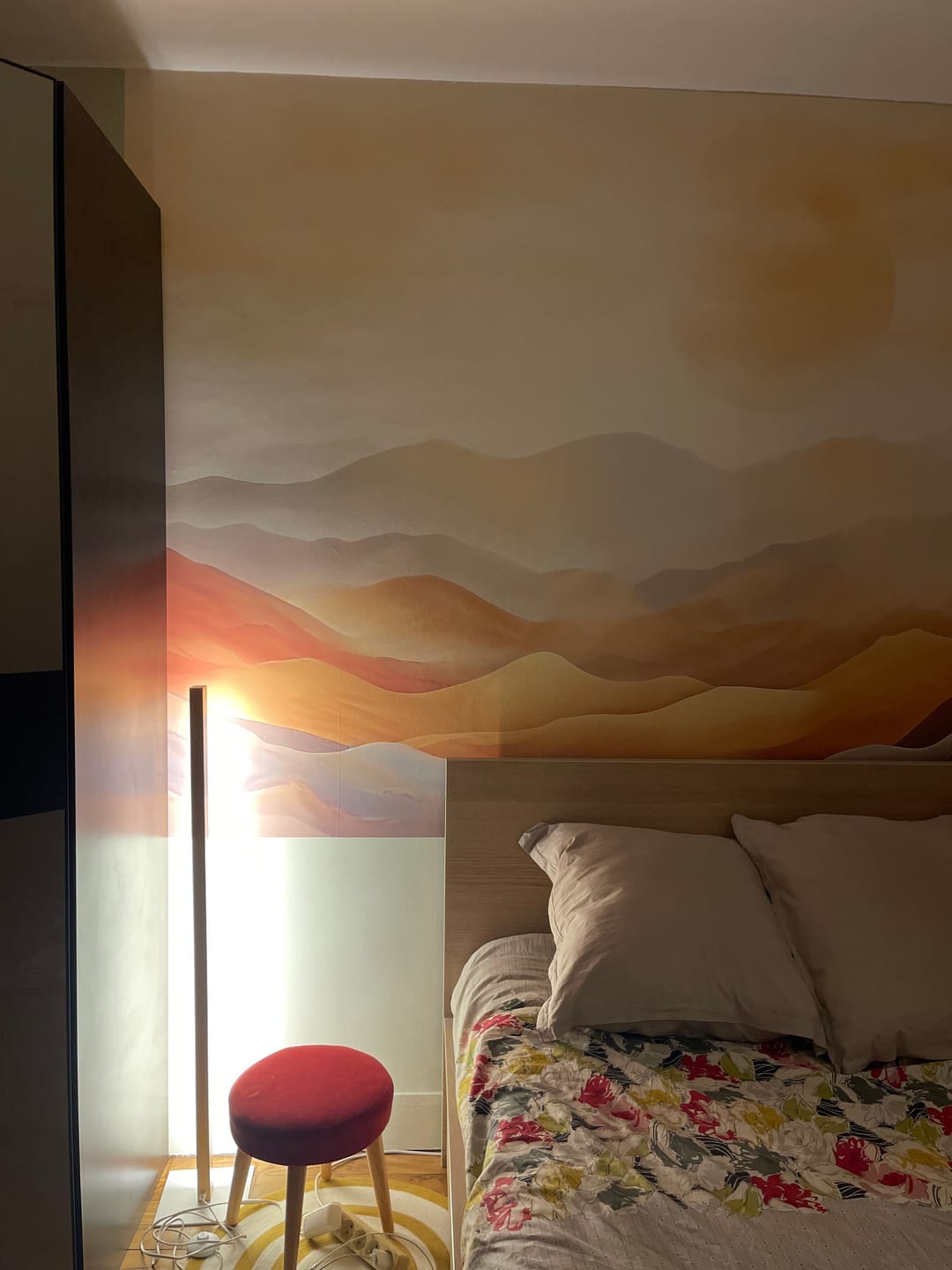 Customer photo review of Papier Peint Effet Nature