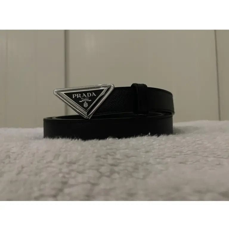 Customer photo review of Saffiano Leather Belt