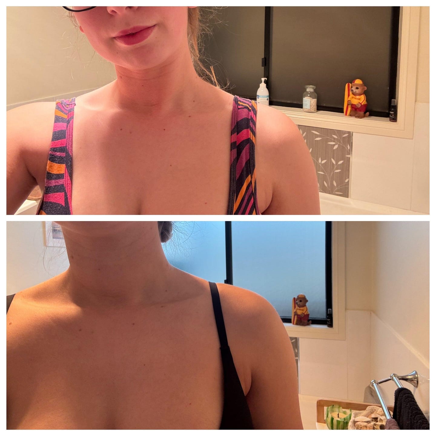 Customer photo review of Self Tanning Foam