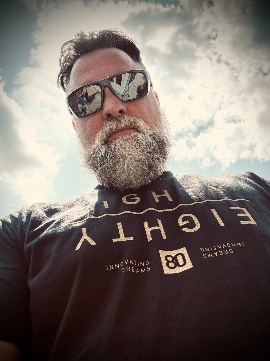Customer photo review of 80Eighty® Golden MIrror Shirt