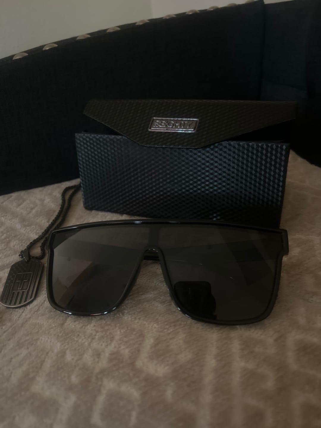 Customer photo review of 80Eighty® Polarized Murk Sunglasses