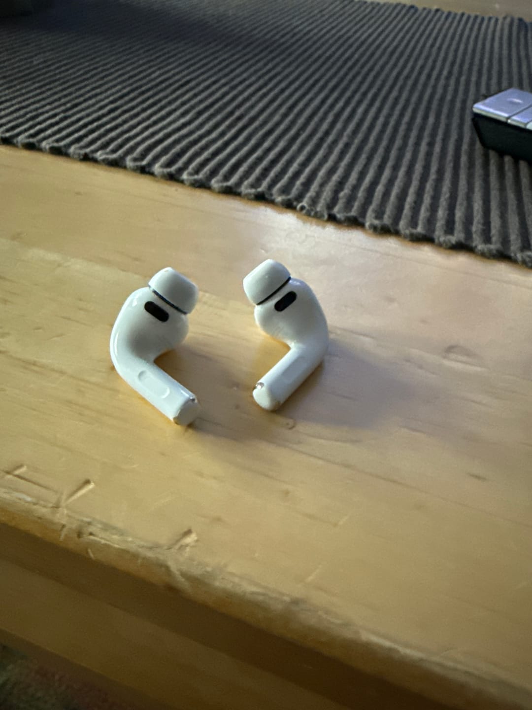 Customer photo review of Silicone and Memory Foam Ear Tips for Apple AirPods Pro