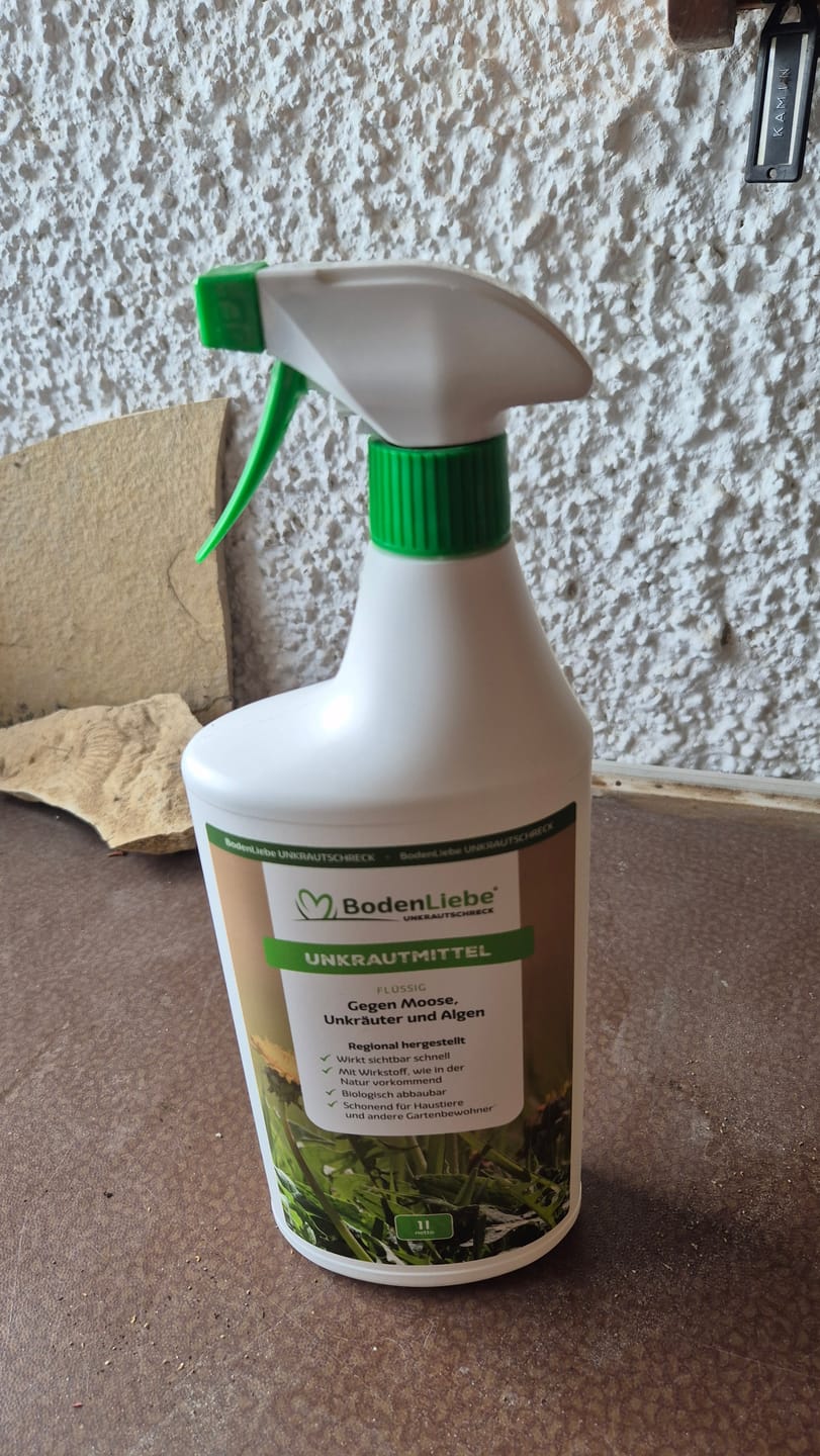 Customer photo review of UNKRAUTSCHRECK™ - Unkrautmittel
