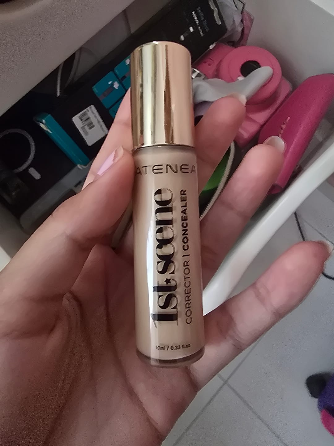 Customer photo review of CORRECTOR  LÍQUIDO  1ST SCENE