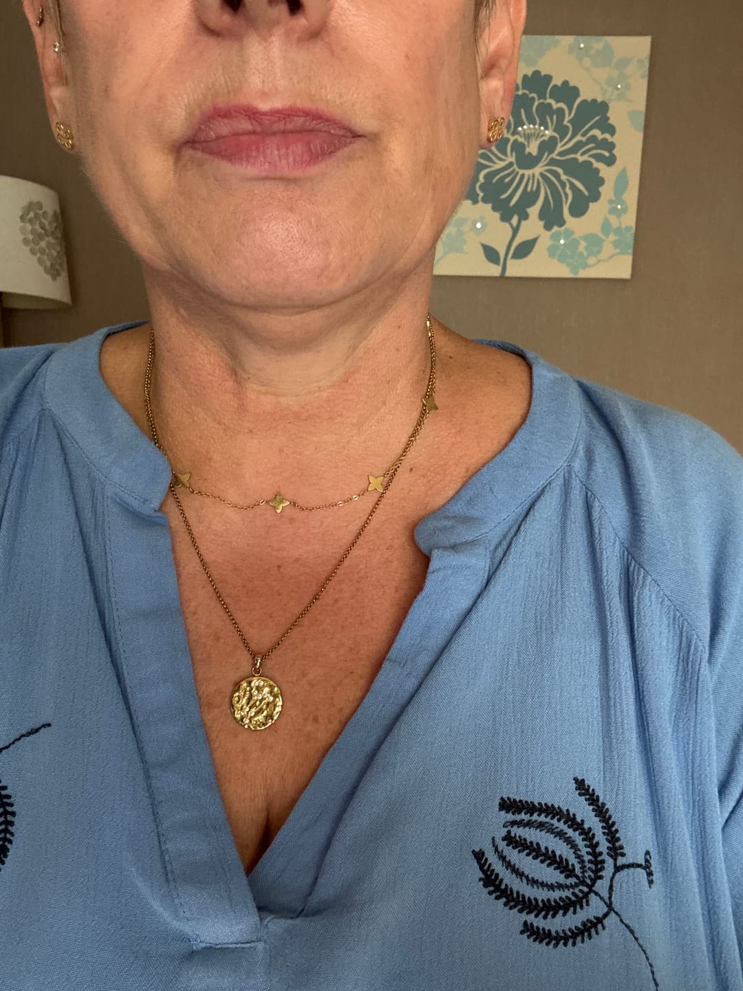 Customer photo review of Zodiac Necklace