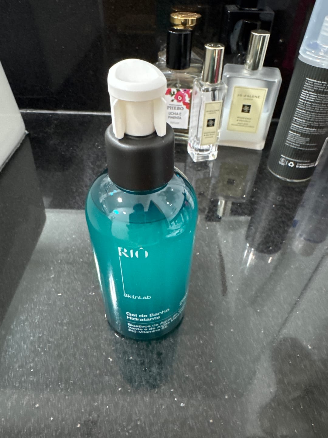 Customer photo review of Gel de Banho Hidratante