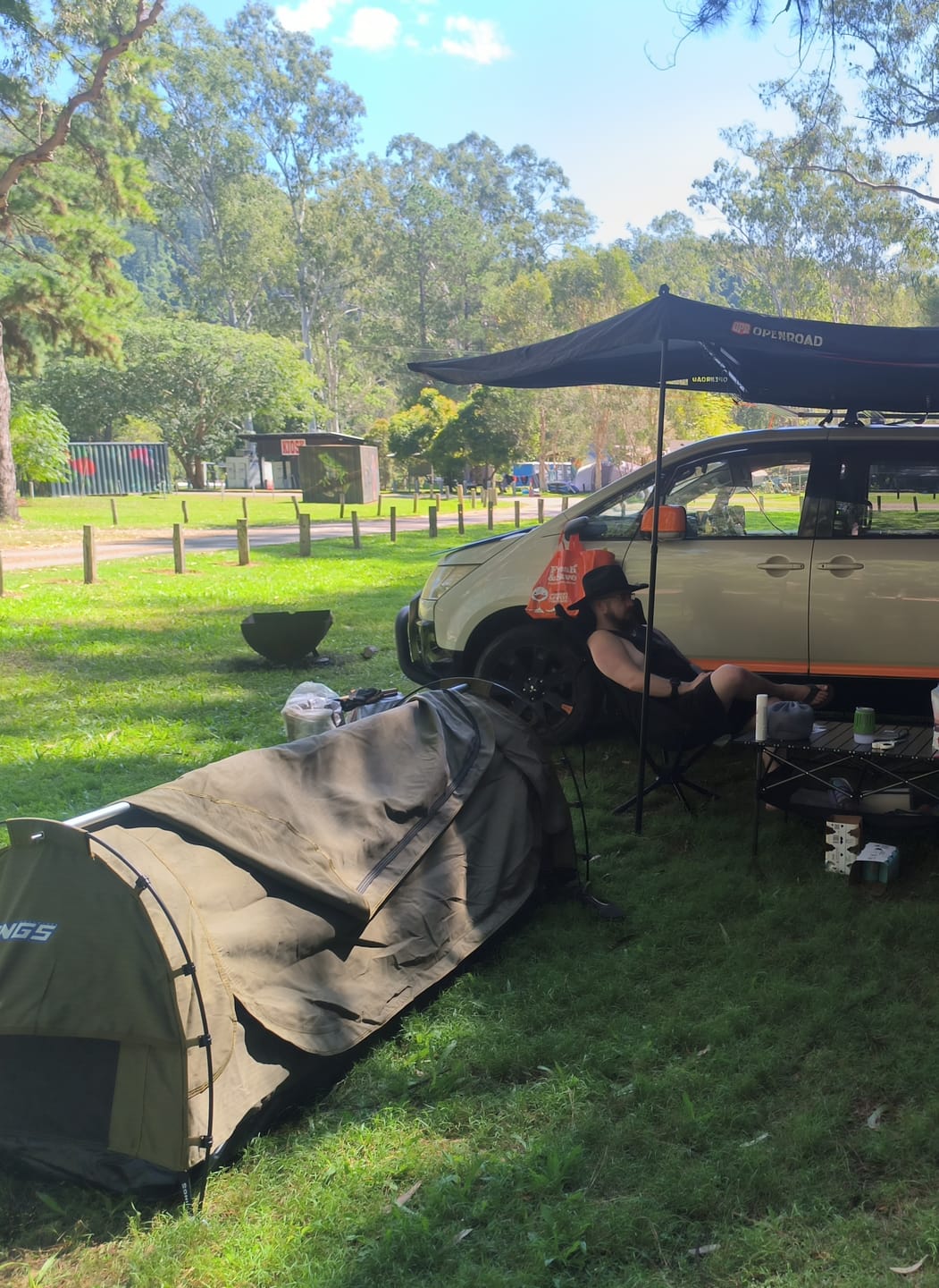 Customer photo review of Openroad Ergonomic Camping Chair