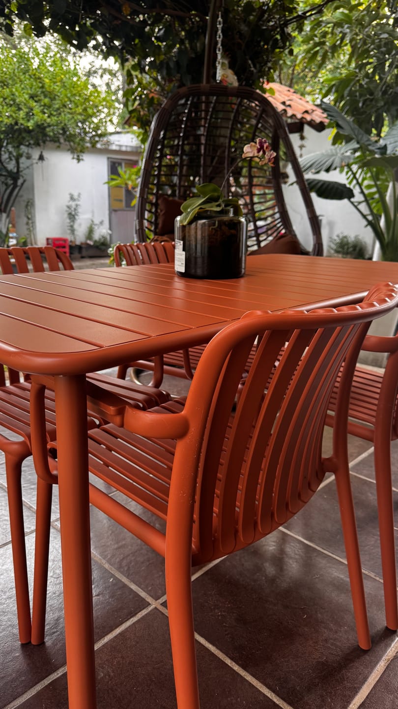 Customer photo review of Silla de Exterior Menorca