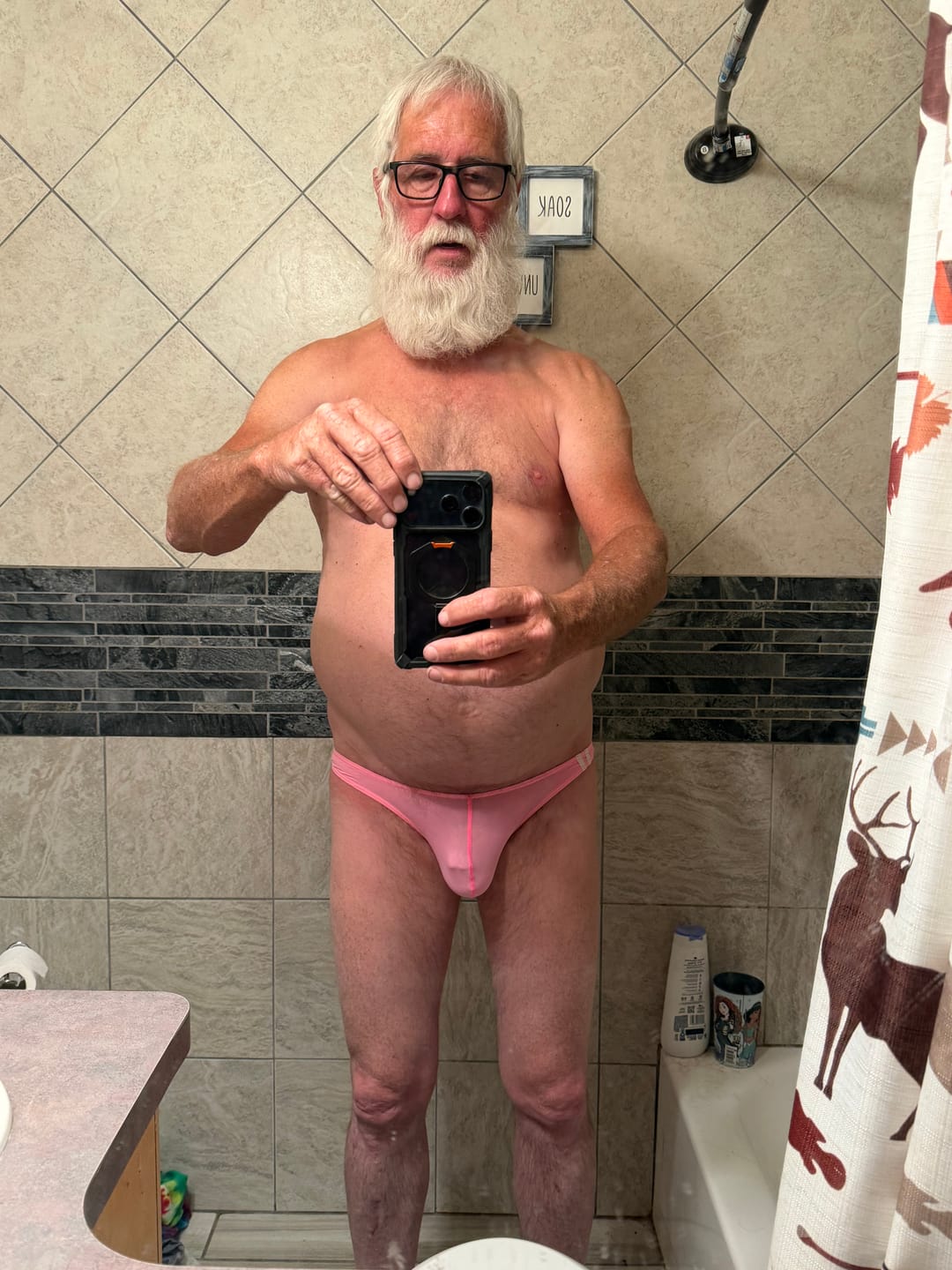 Customer photo review of Athletic Slim Thong