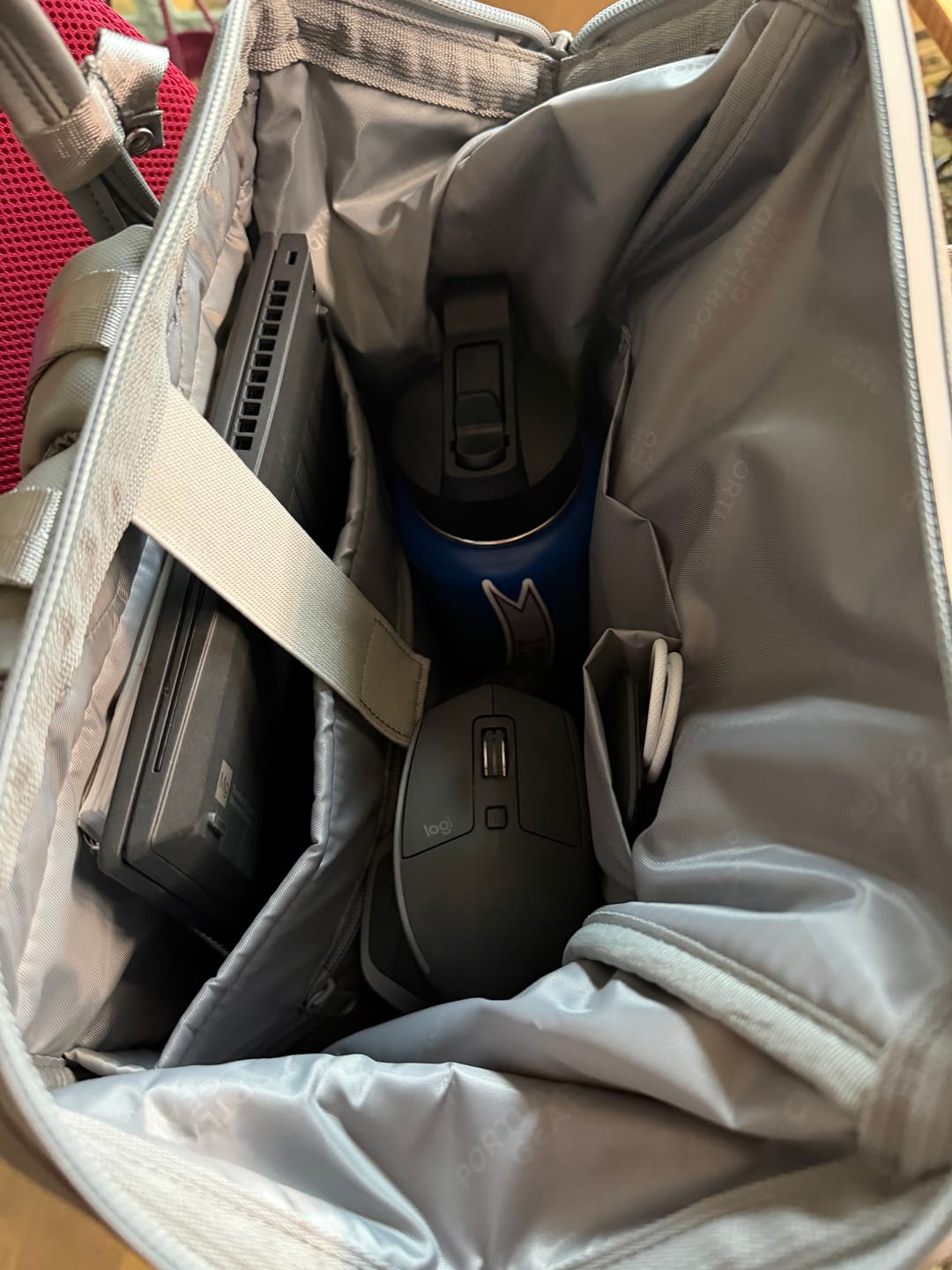 Customer photo review of Cascade Backpack - Standard
