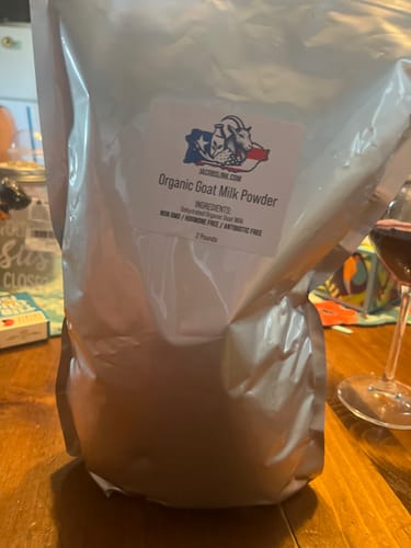 Customer photo review of Organic Goat Milk Powder