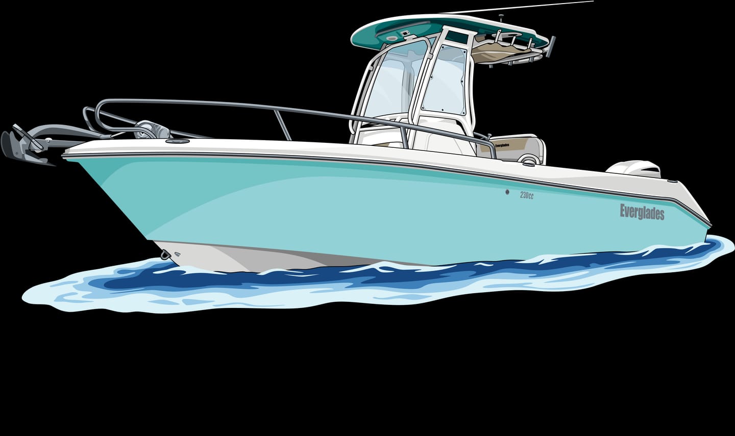 Customer photo review of Custom Digital Boat Artwork