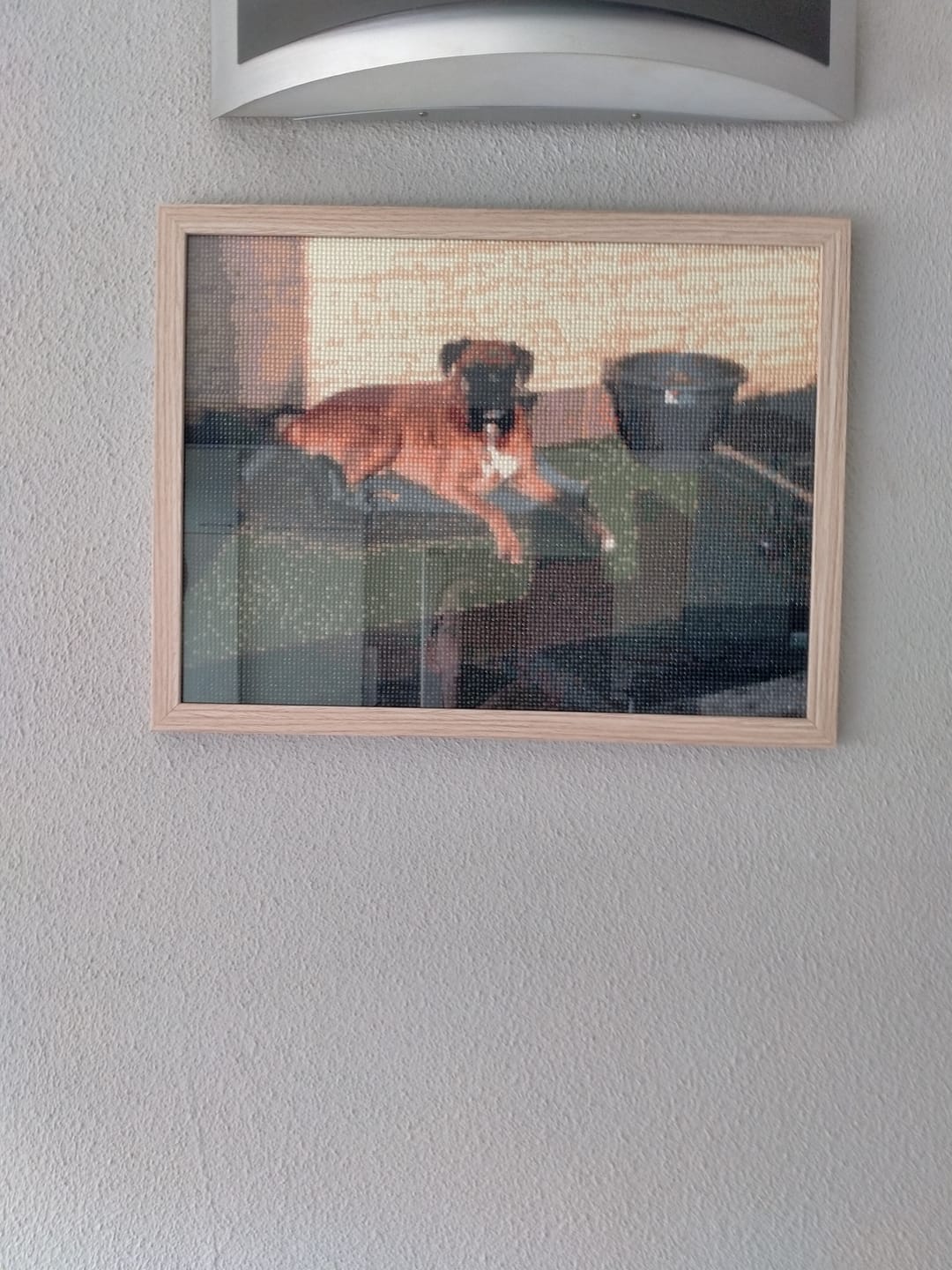 Customer photo review of Eigen Foto Diamond Painting