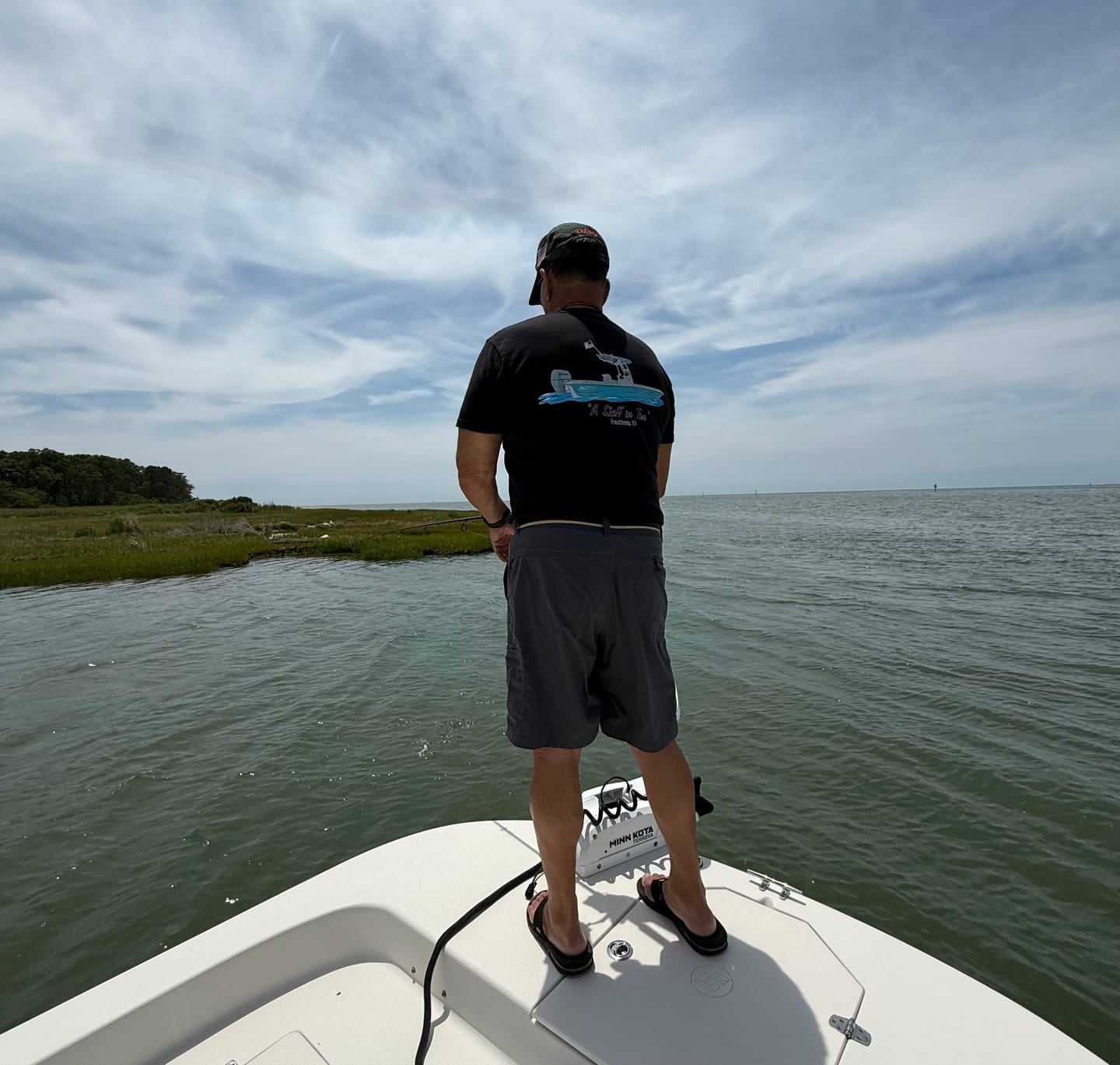 Customer photo review of Custom Boat T-Shirts - 100% Cotton (No Pocket)
