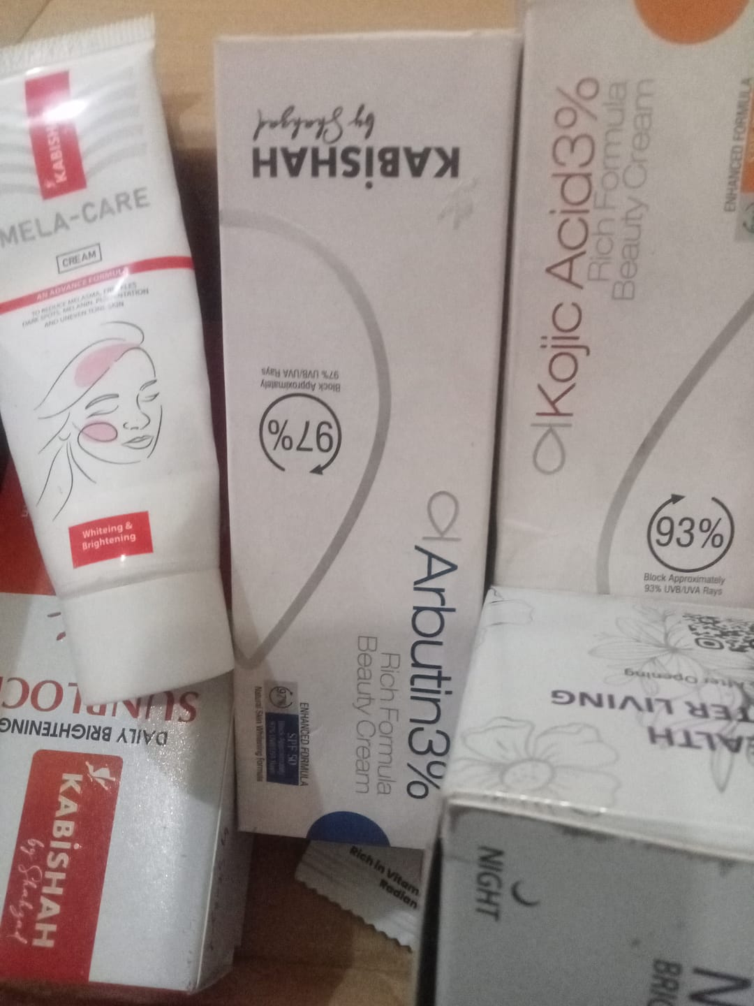 Customer photo review of Arbutin 3% Rich Formula Beauty Cream