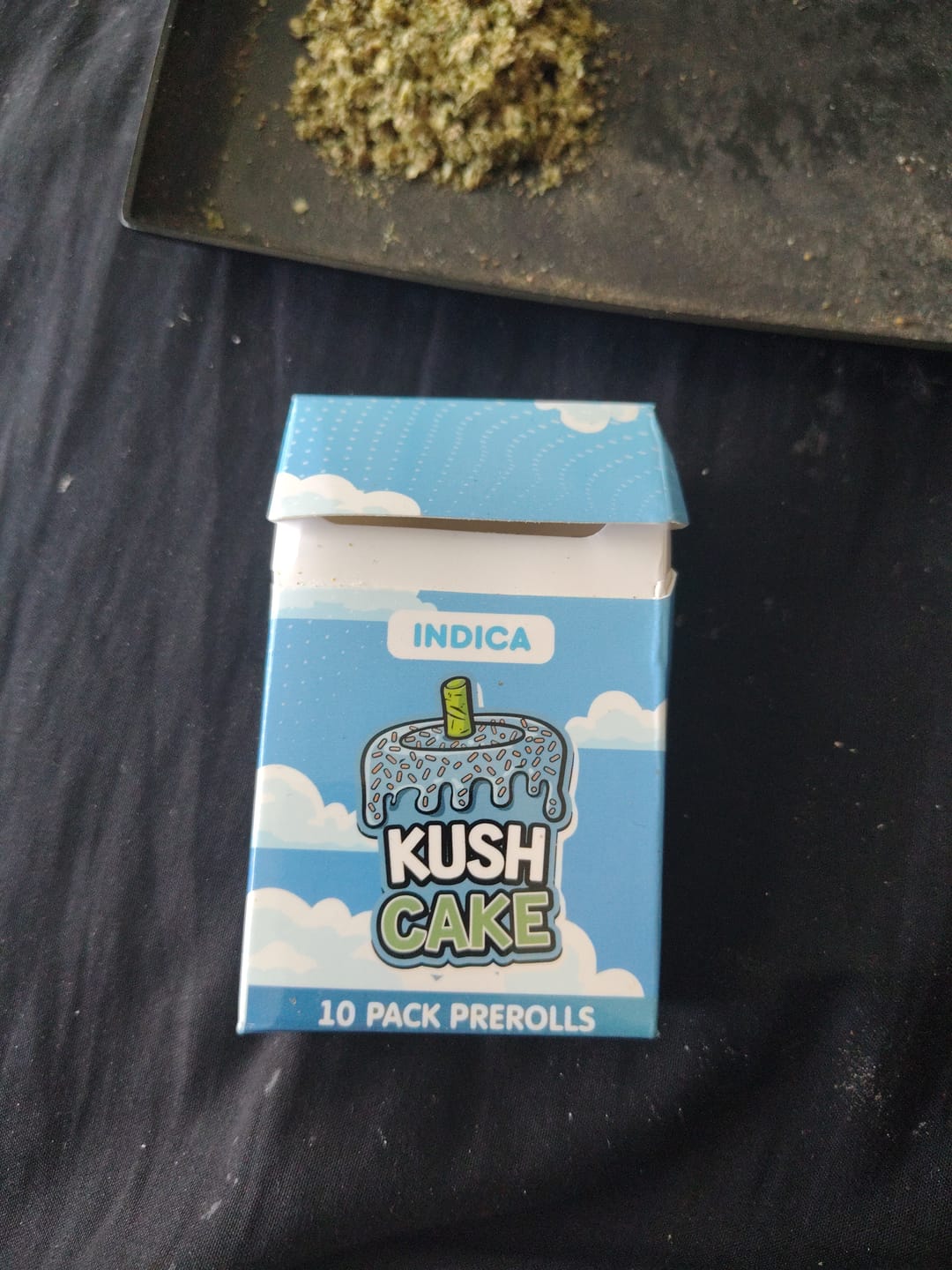 Customer photo review of Kush Cake - Pack of Pre-Rolls (10 Pack) - Indica