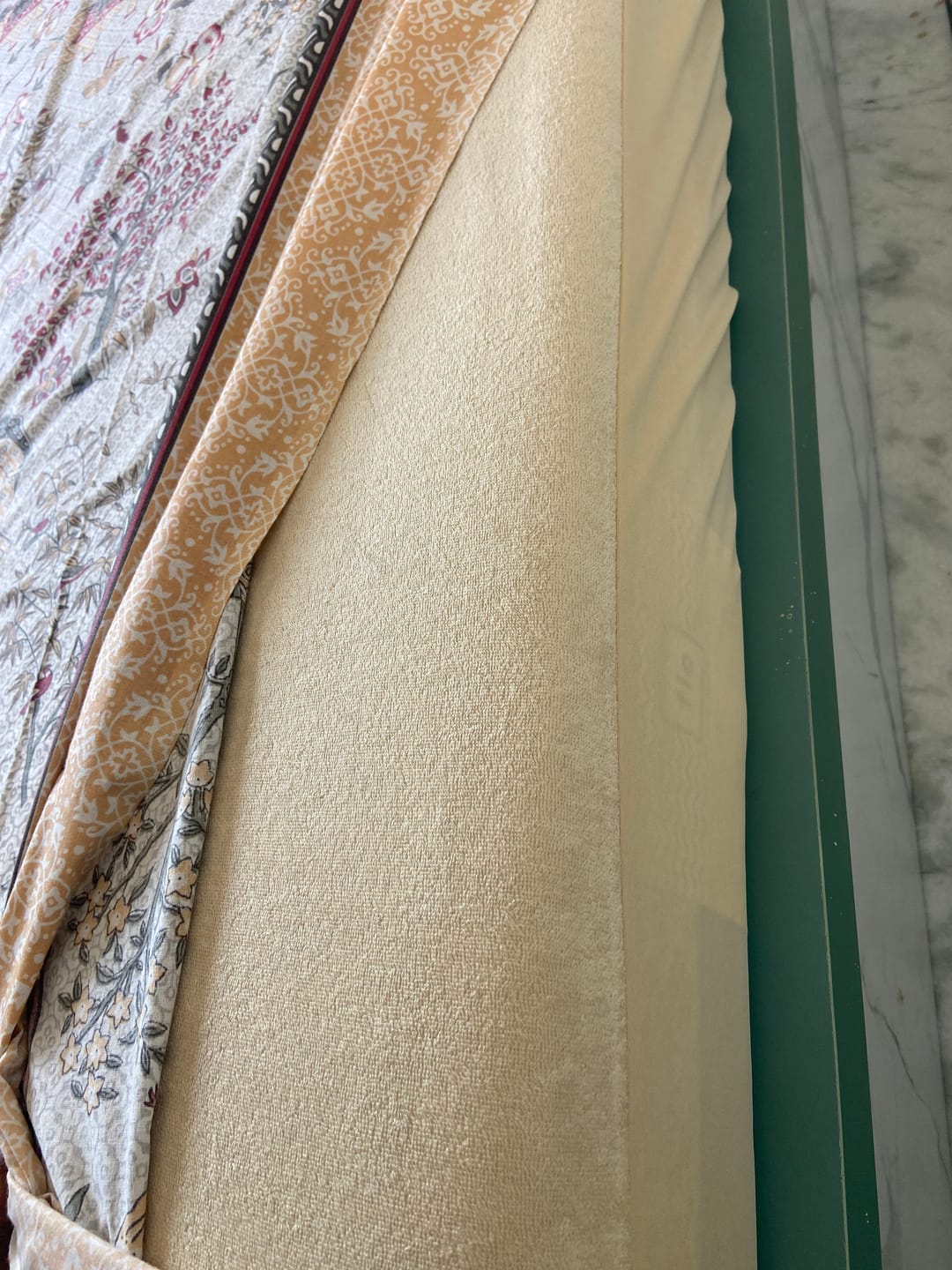 Customer photo review of Flo Aloe Vera Gel Infused Waterproof Mattress Protector