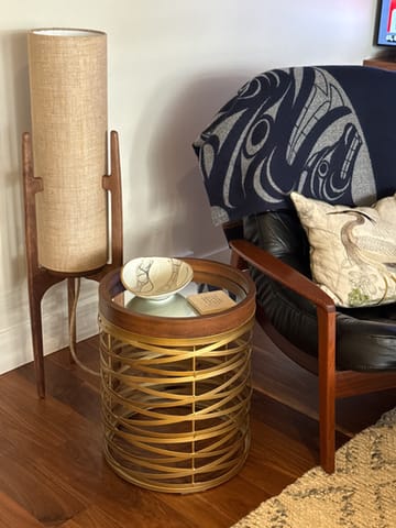 Customer photo review of Rocketlamp | Floor Lamp | Black Walnut