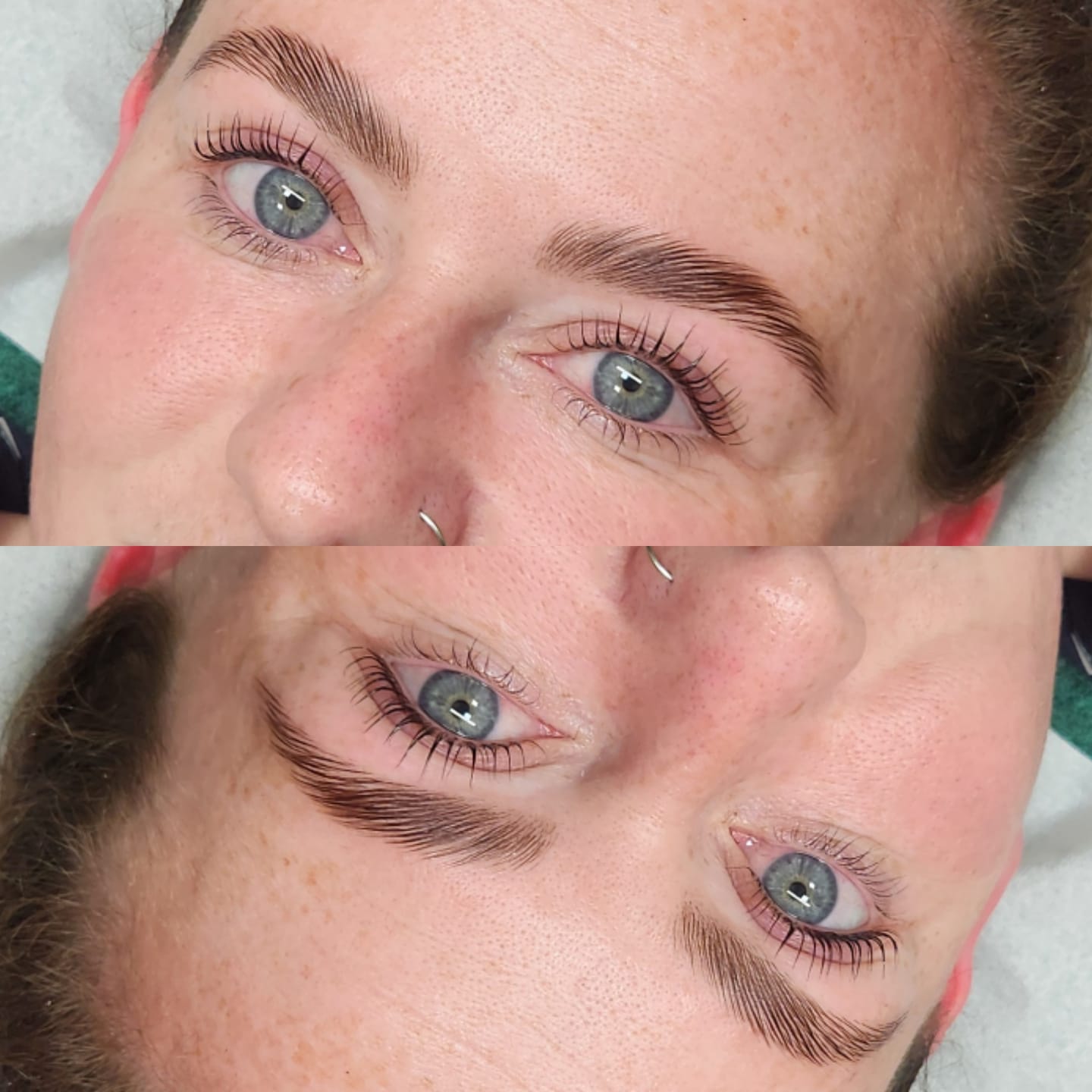 Customer photo review of Cysteamine Brow & Lash Lamination Kit - Step 1 - 15ml