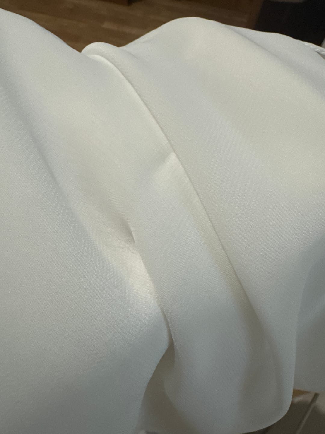 Customer photo review of Hijab Chiffon crepe Bianco Panna