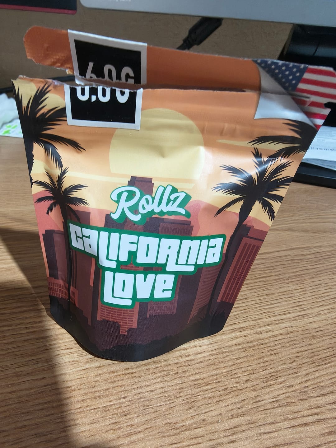 Customer photo review of California Love THCA Flower