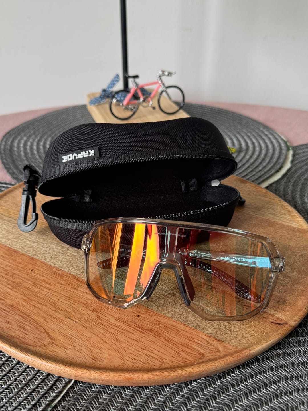Customer photo review of REVO Kapvoe X63 Photochromic Sunglasses
