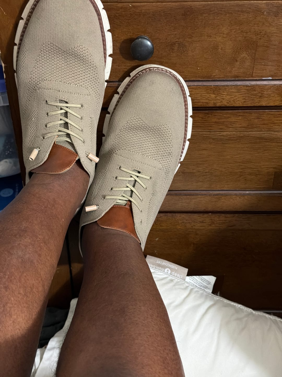 Customer photo review of Ultra Comfy - Healthy and Supportive Walking Shoes