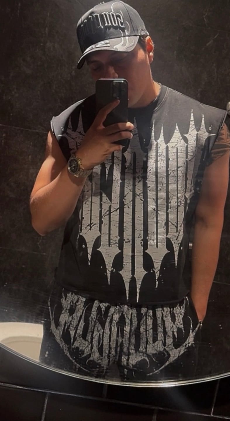 Customer photo review of 3021 - Revenge Crop Cut-Offs