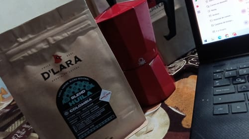 Customer photo review of 250G Café de Especialidad Blend Huila, Colombia en Grano o Molido