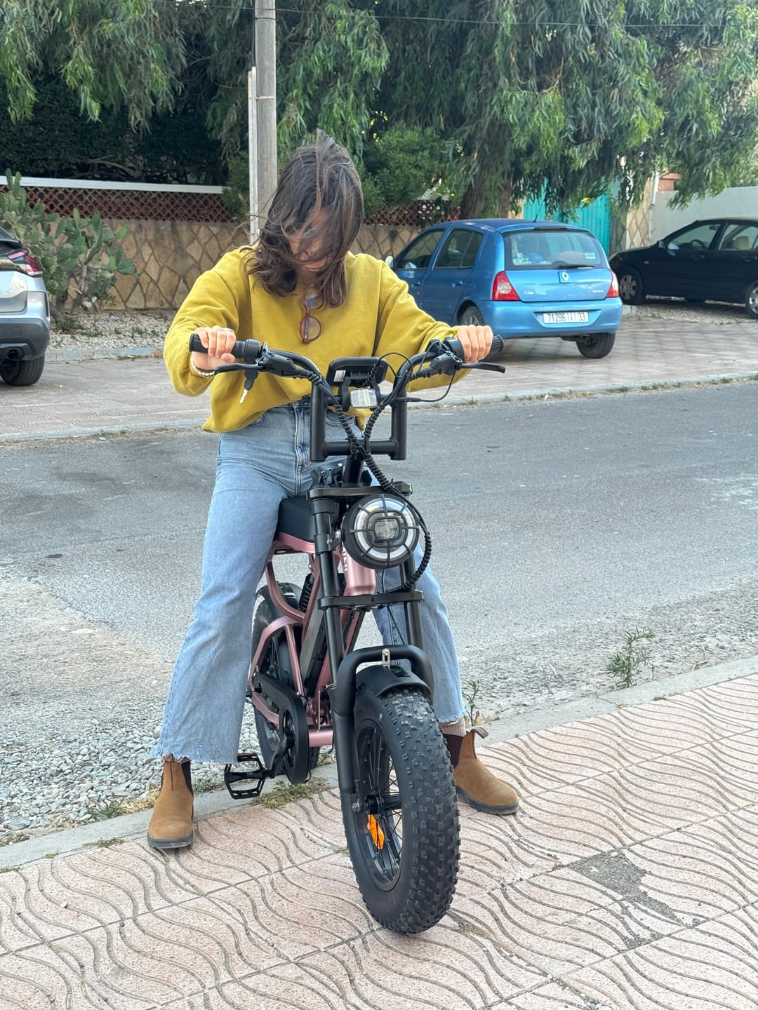Customer photo review of S8 Mini Vintage – Vélo Électrique 350W, Batterie 36V 13Ah Amovible, Autonomie 40 km, Roues 16"