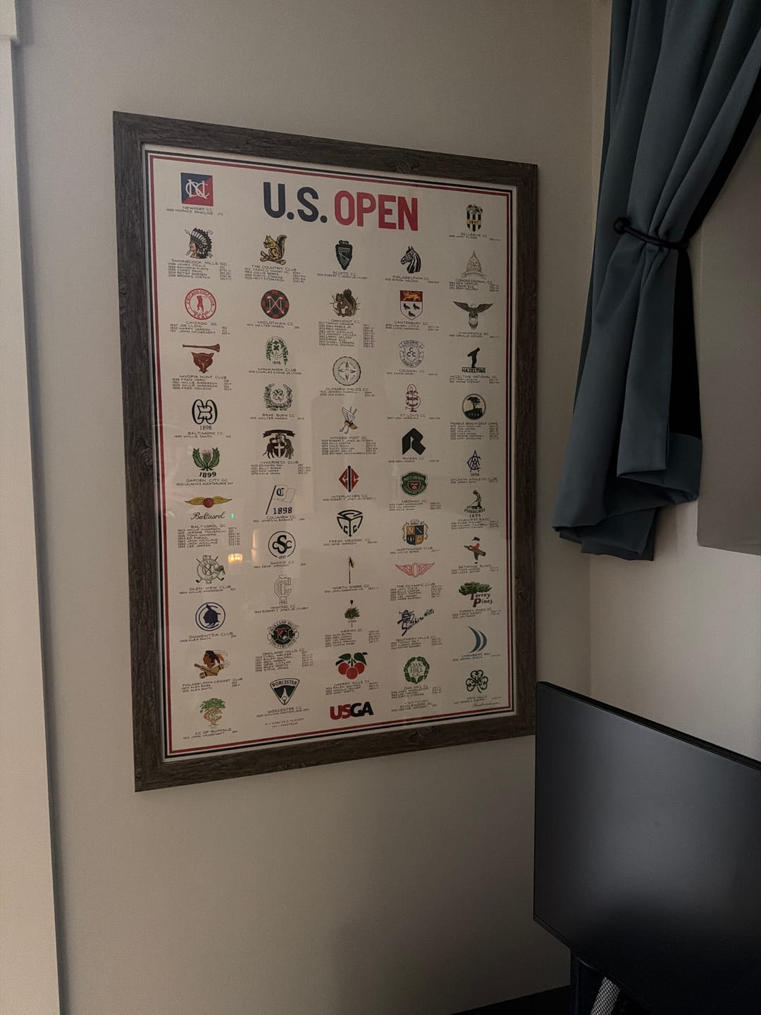 Customer photo review of The History of the U.S. Open (1st Edition, 2022)