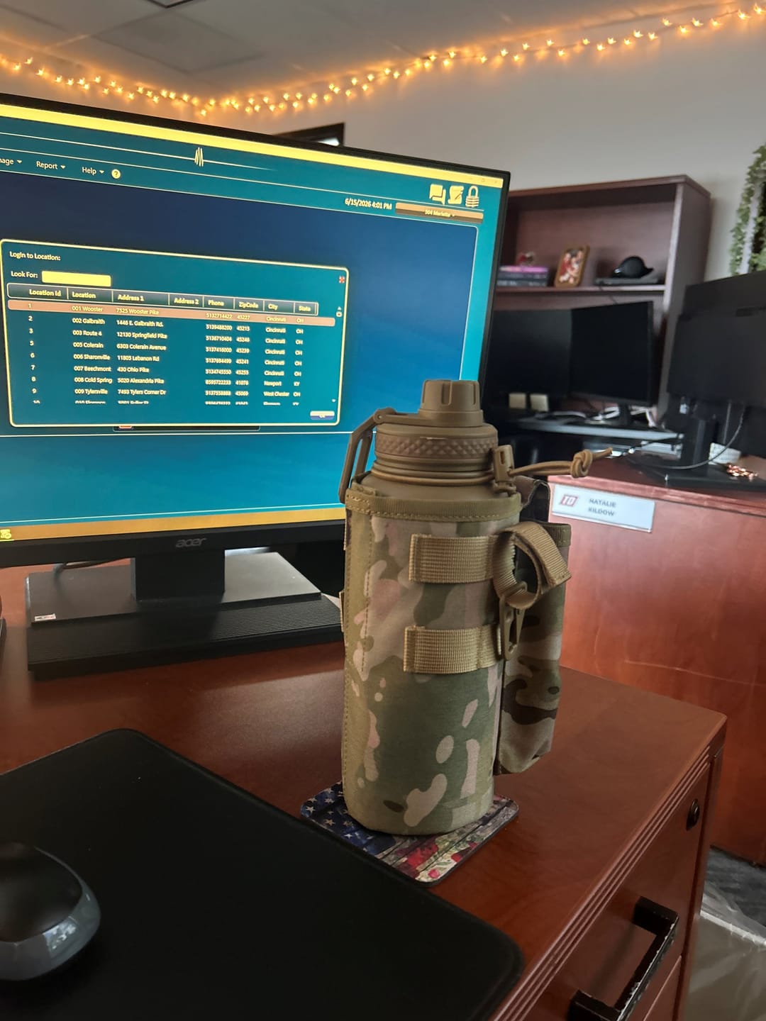 Customer photo review of 32oz Compact Battle Bottles