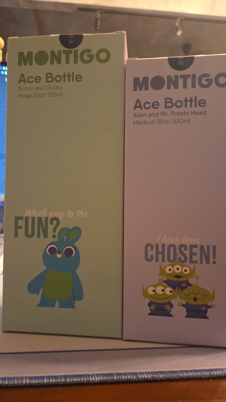 Customer photo review of Toy Story Inseparable Pals Ace Bottle Medium