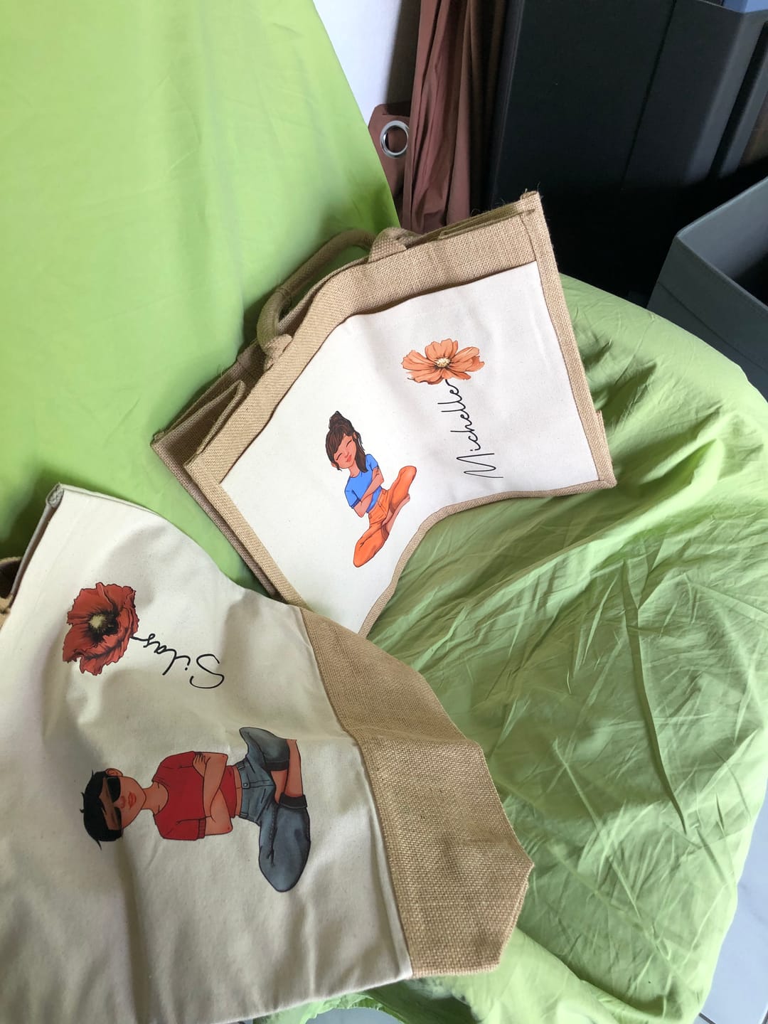 Customer photo review of Summervibes - Personalisierte Tasche für den Strand